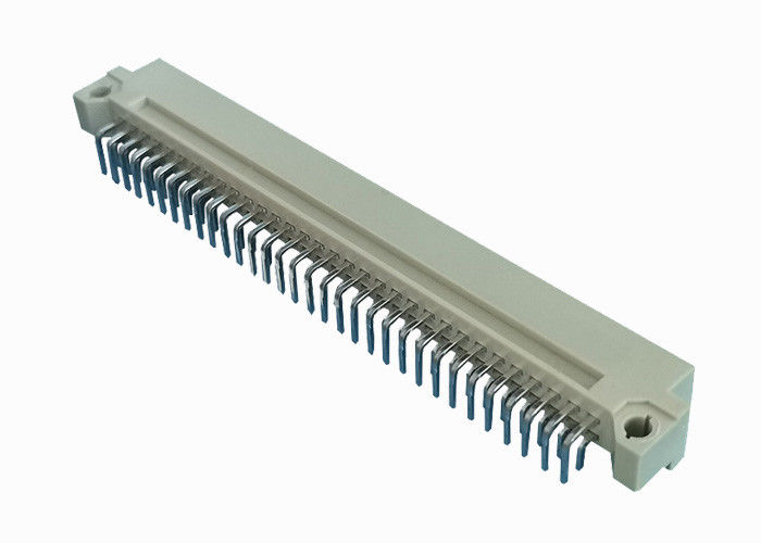 पुरुष DIN 41612 Pcb पिन कनेक्टर 2X32 पिन राइट एंगल टाइप 64W पुरुष